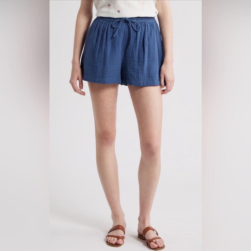 NEW…Caslon Cotton Gauze Shorts